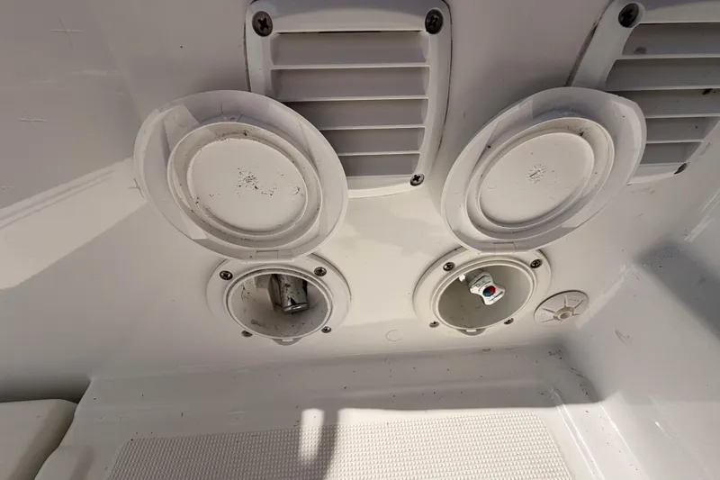 Slide: The Image of 2018 Beneteau Oceanis 35.1 yacht deck fittings and ventilation details. - 30