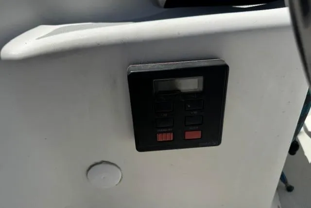 Slide: The Image of Control panel on a 1990 J Boats J/37 sailboat dashboard. - 16