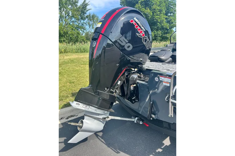 Slide: The Image of 2026 Ranger VX1788 WT boat with Mercury Pro XS 150 outboard motor. - 3