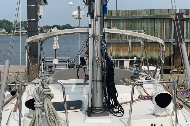 Slide: The Image of A full view aft from the forward deck - 70