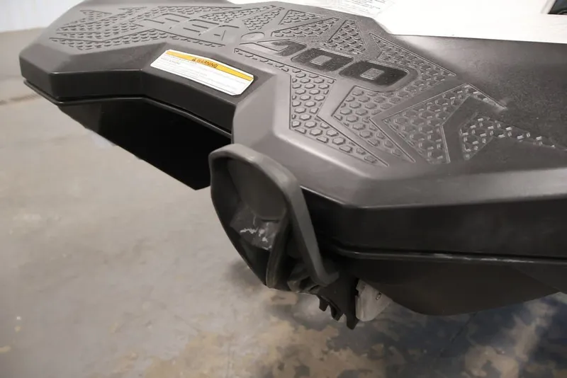 Slide: The Image of Rear view of a 2014 Sea-Doo Spark 3up watercraft, showcasing textured design. - 9