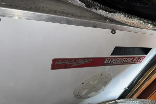 Slide: The Image of Northern Lights generator on a 1977 Kelly Peterson 44 sailboat. - 32