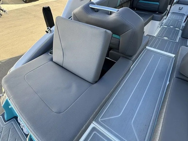 Slide: The Image of The 2024 Regal LS6 features luxurious gray upholstery with modern lines and detailing. - 16