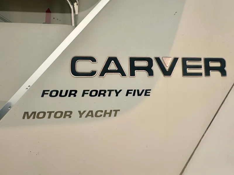 Slide: The Image of Carver Yachts 445 Aft Cabin Motor Yacht 1997 - 58