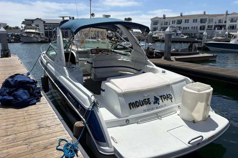 Slide: The Image of 2007 Formula 330 Sun Sport boat docked at Newport Beach marina. - 7