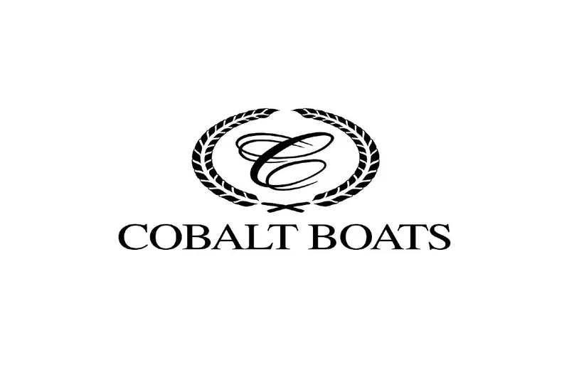 The Image of Cobalt Boats logo featuring a stylized "C" and laurel wreath. - 1