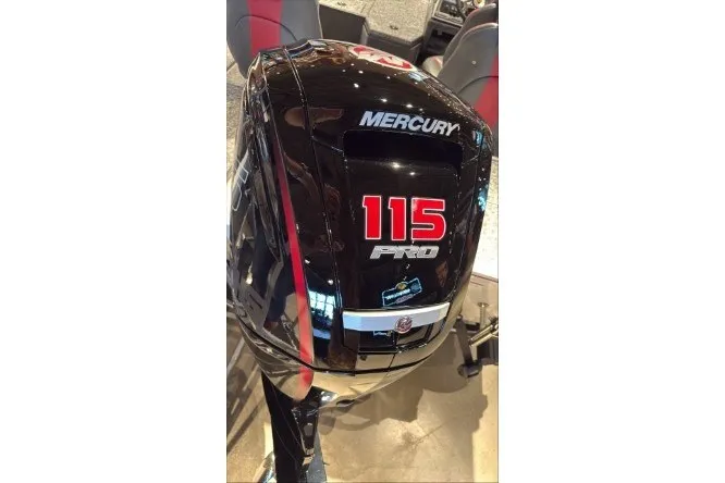 Slide: The Image of 2026 Ranger VS1682SC Angler with Mercury 115 Pro outboard motor. - 7