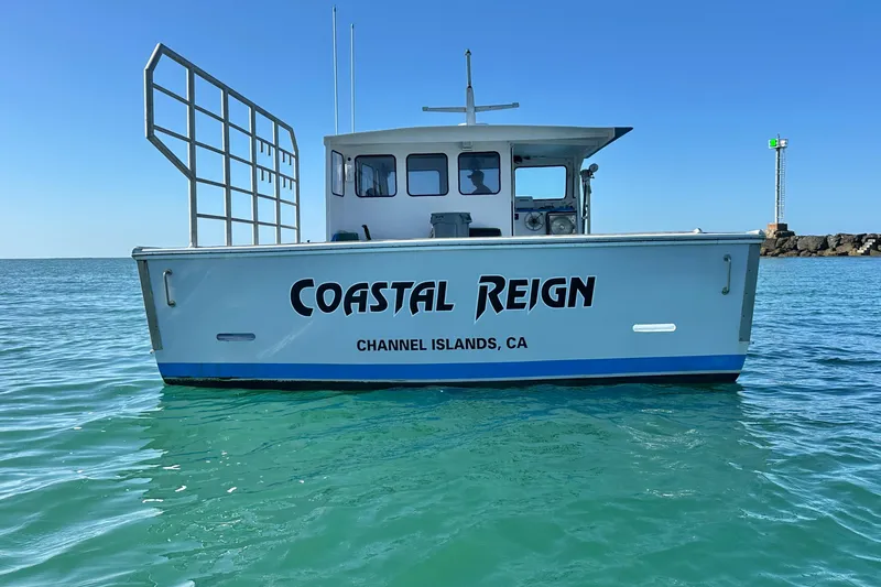 Slide: The Image of Libby Downeast 2016 boat "Coastal Reign" in Channel Islands, CA waters. - 4