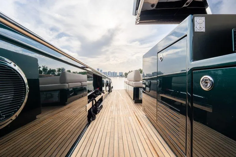 Slide: The Image of Luxurious 2020 Pardo Yachts 50 deck with sleek design and modern amenities. - 57