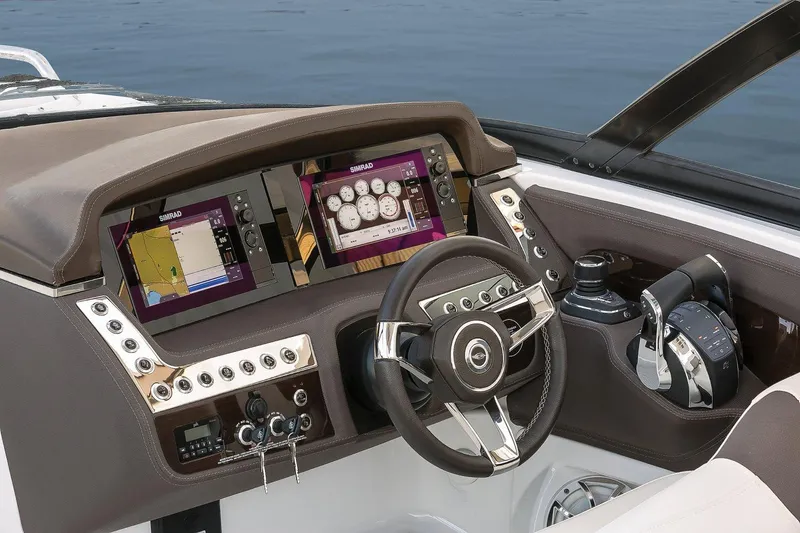 Slide: The Image of Chaparral 317 SSX helm with dual Simrad GO9 - 8