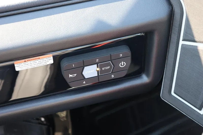 Slide: The Image of Close-up of a control panel with buttons for start, stop, and other functions. - 37