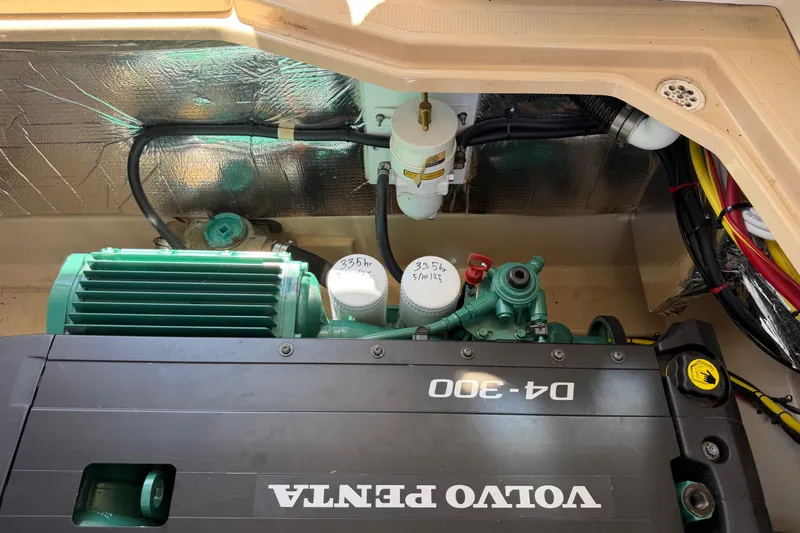 Slide: The Image of Volvo Penta D4-300 engine in 2017 Ranger Tugs R-31 S boat. - 62