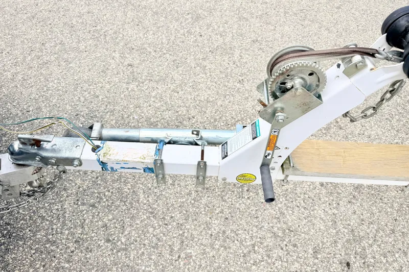 Slide: The Image of Trailer hitch and winch system for 2002 Lund 1650 Rebel SS boat. - 59