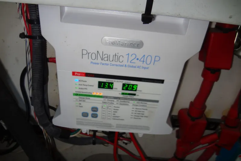 Slide: The Image of ProMariner ProNautic 12-40P charger in 2013 Sea Ray Sundancer 330 boat. - 62