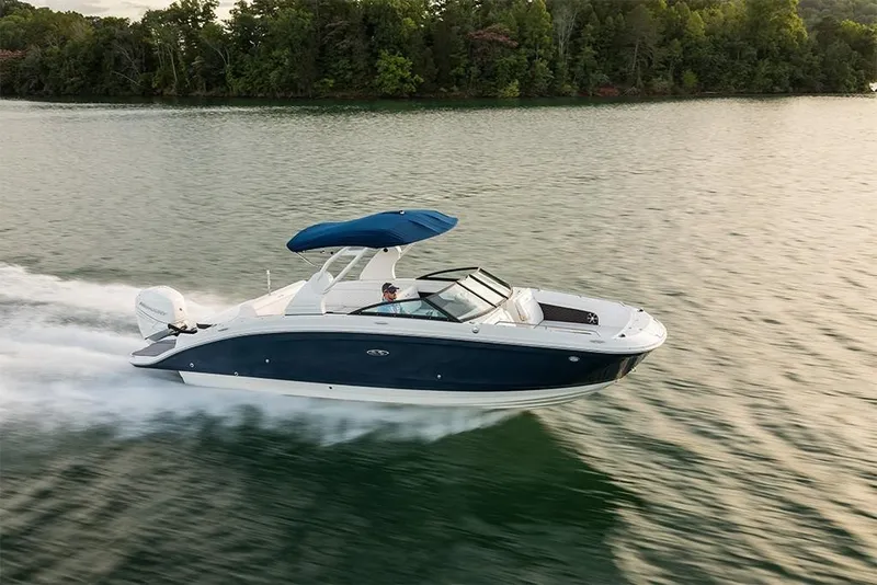 Slide: The Image of 2023-Sea-Ray-SDX-270-Outboard-MarineMax - 1