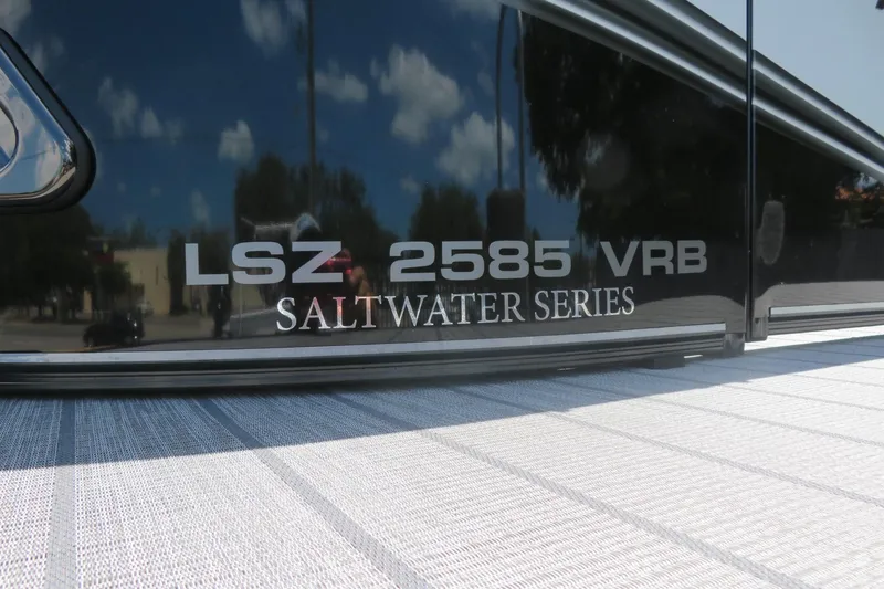 Slide: The Image of Avalon LSZ Versatile Rear Bench 2027, Saltwater Series, model LSZ 2585 VRB, exterior detail. - 8