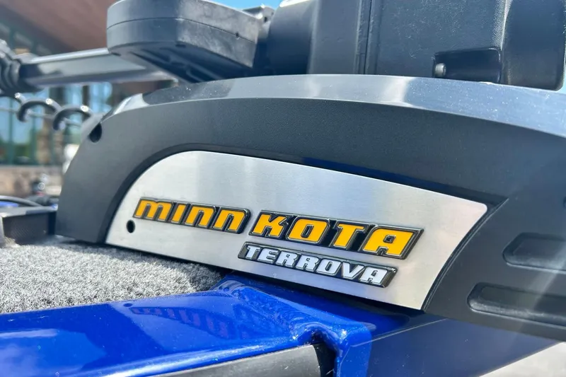 Slide: The Image of Minn Kota Terrova motor on 2018 Tracker Pro Guide V-16 WT boat. - 4