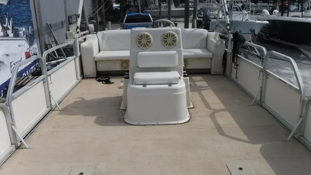 Slide: The Image of Triton/ 2018 Suzuki 18 Pontoon Fisherman 2003 - 13