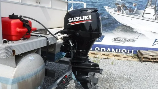 Slide: The Image of Triton/ 2018 Suzuki 18 Pontoon Fisherman 2003 - 4