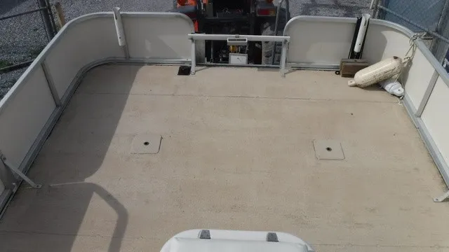 Slide: The Image of Triton/ 2018 Suzuki 18 Pontoon Fisherman 2003 - 17