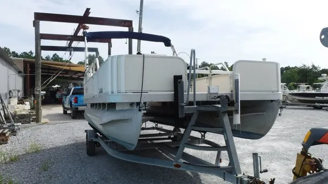 Slide: The Image of Triton/ 2018 Suzuki 18 Pontoon Fisherman 2003 - 11