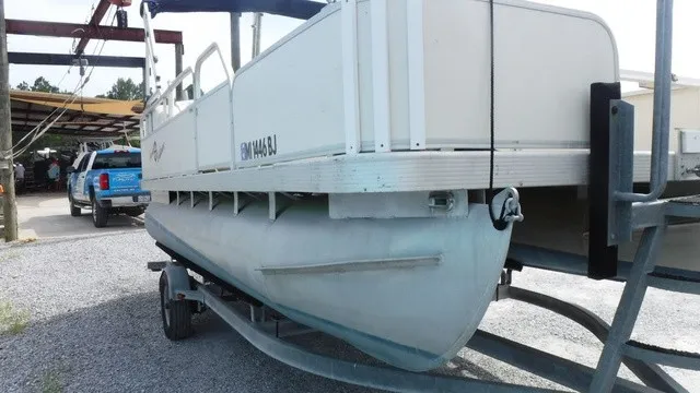Slide: The Image of Triton/ 2018 Suzuki 18 Pontoon Fisherman 2003 - 19