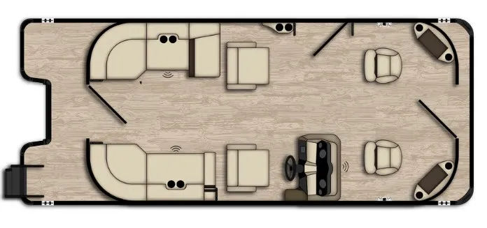 Slide: The Image of Bentley Pontoons 200 Fish CWT 2027 - 3