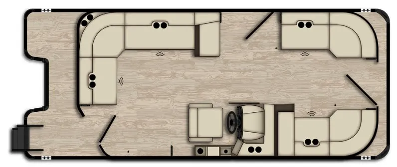 Slide: The Image of Bentley Pontoons 200 LEGACY CRUISE XL 2027 - 3
