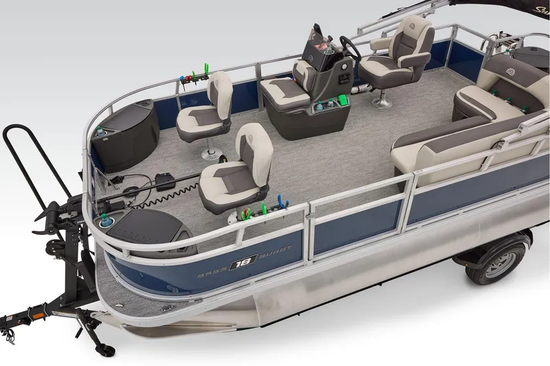 Slide: The Image of Sun Tracker Bass Buggy 18 DLX 2026 - 49