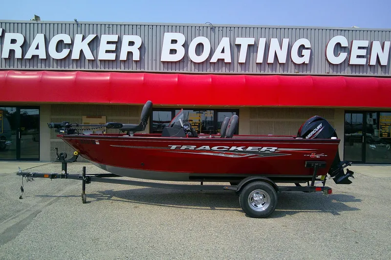 The Image of 2024 Tracker Pro Guide V-16 SC boat displayed at Tracker Boating Center. - 0
