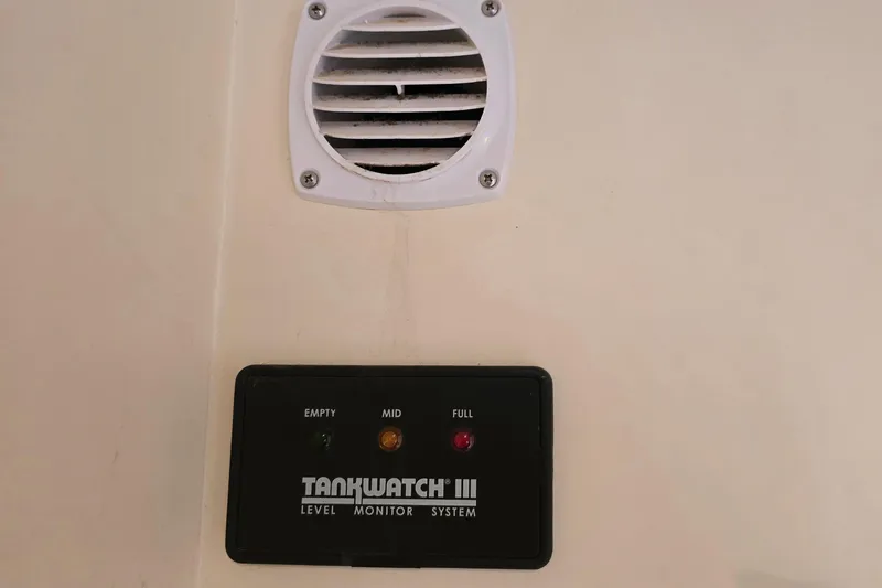 Slide: The Image of TankWatch III level monitor system on 1998 Carver 350 Mariner boat interior. - 39
