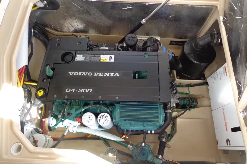 Slide: The Image of Volvo Penta D4-300 engine in 2016 Ranger Tugs R-31 S boat. - 51