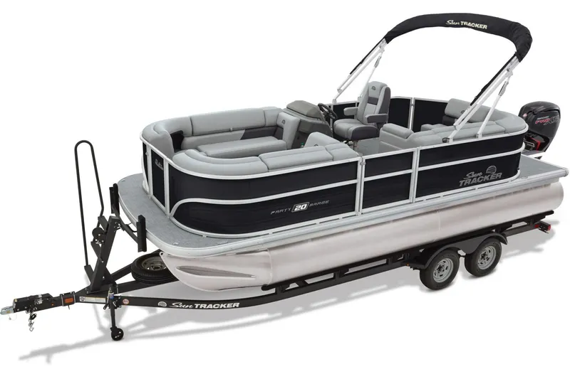 Slide: The Image of Sun Tracker Party Barge 20 DLX 2026 - 14