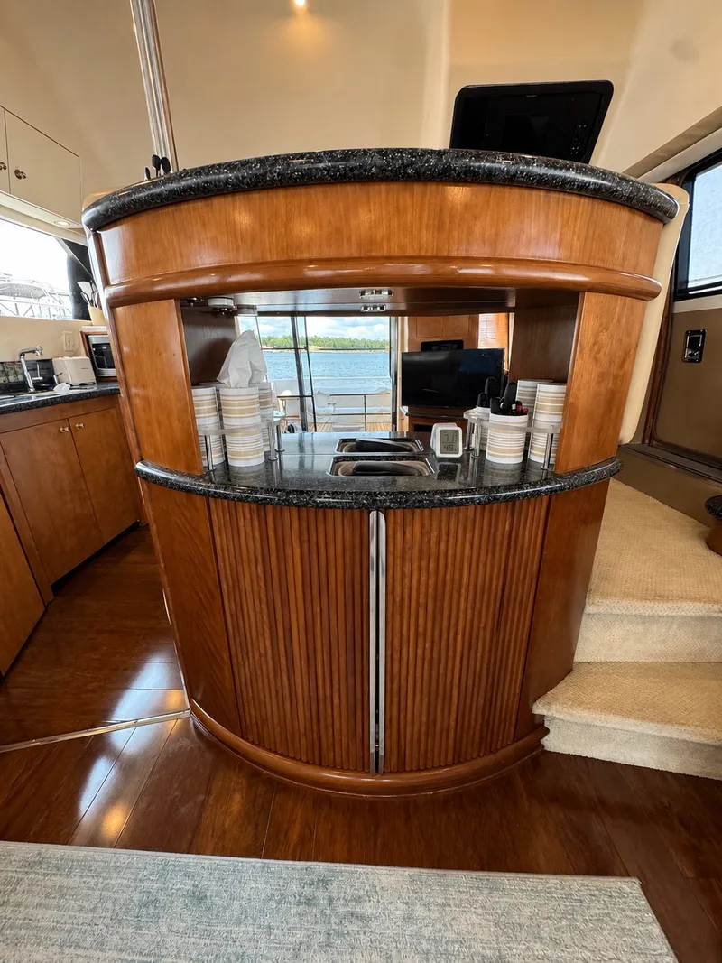 Slide: The Image of Carver Yachts 450 Voyager Pilothouse 1999 - 53