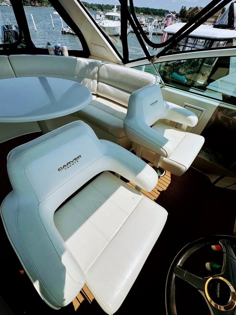 Slide: The Image of Carver Yachts 450 Voyager Pilothouse 1999 - 31