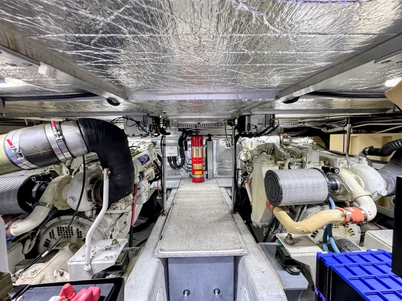 Slide: The Image of Carver Yachts 450 Voyager Pilothouse 1999 - 76