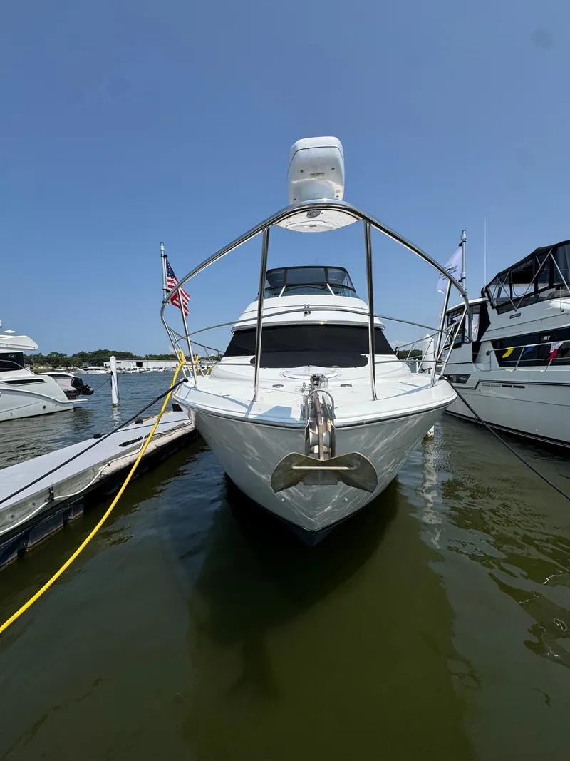 Slide: The Image of Carver Yachts 450 Voyager Pilothouse 1999 - 7