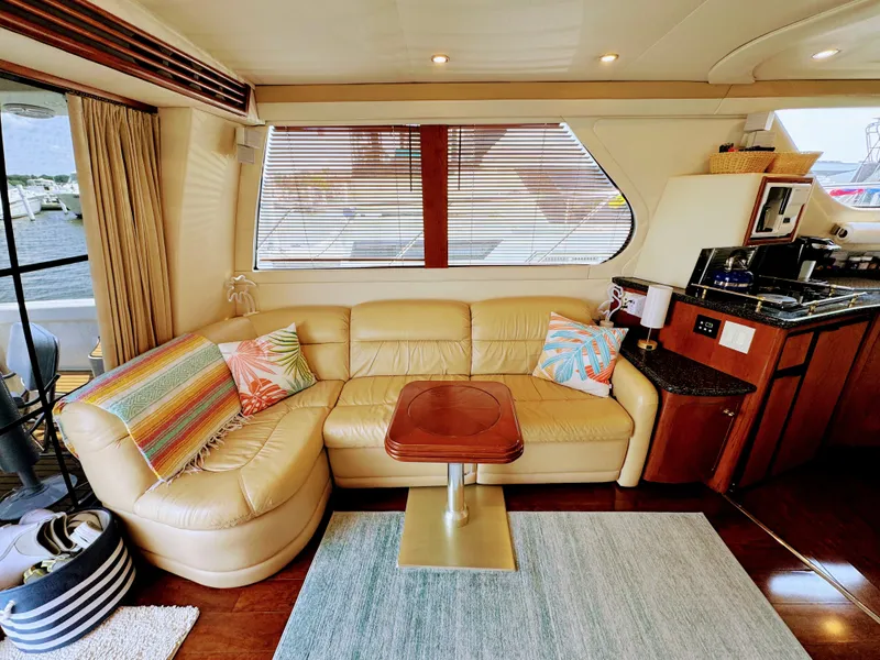 Slide: The Image of Carver Yachts 450 Voyager Pilothouse 1999 - 50