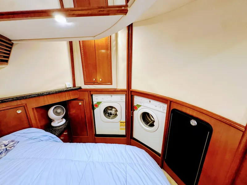 Slide: The Image of Carver Yachts 450 Voyager Pilothouse 1999 - 68