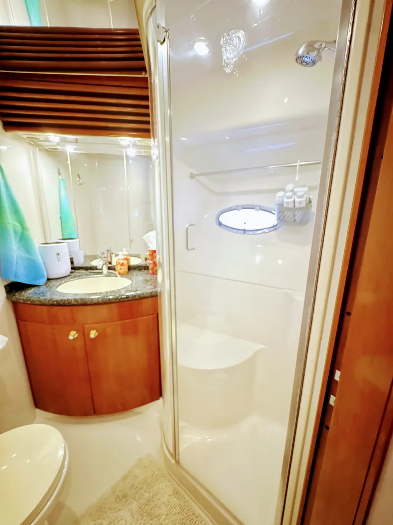 Slide: The Image of Carver Yachts 450 Voyager Pilothouse 1999 - 72
