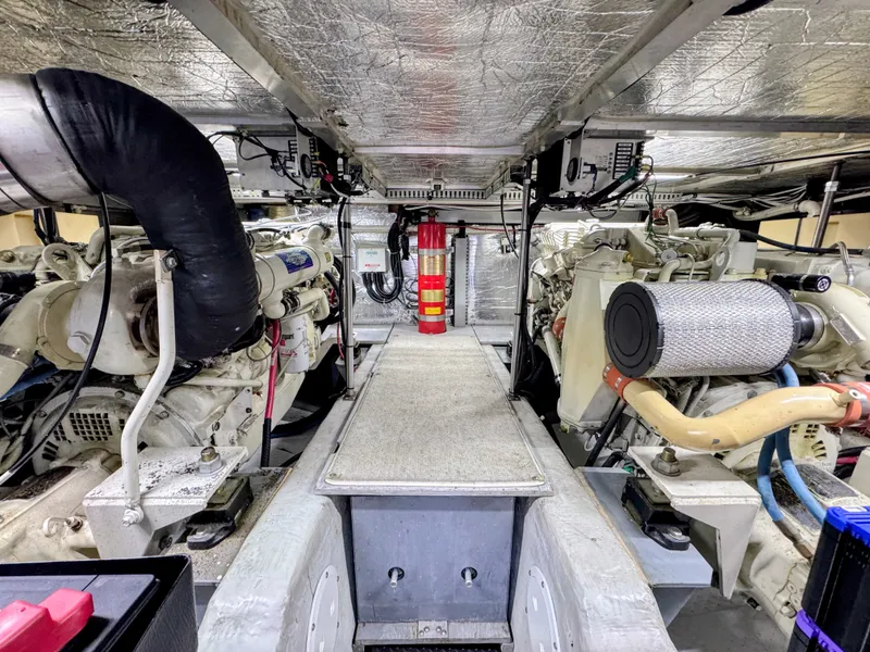 Slide: The Image of Carver Yachts 450 Voyager Pilothouse 1999 - 77