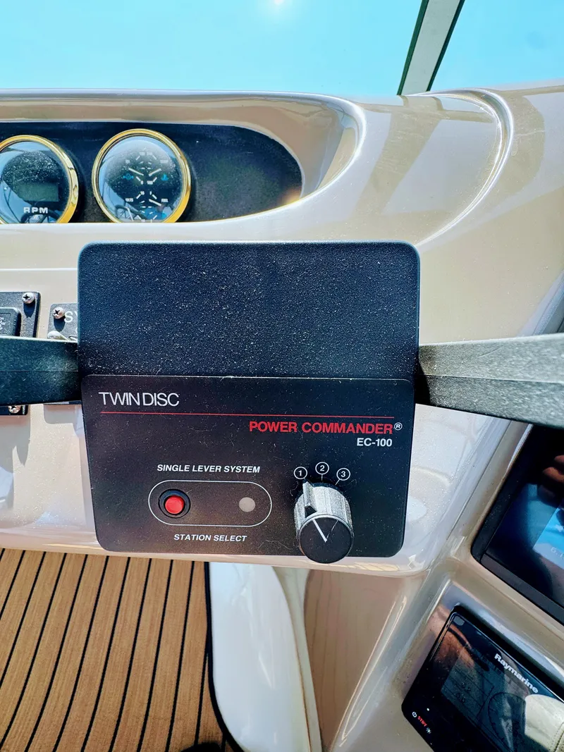 Slide: The Image of Carver Yachts 450 Voyager Pilothouse 1999 - 41