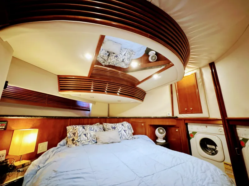 Slide: The Image of Carver Yachts 450 Voyager Pilothouse 1999 - 66
