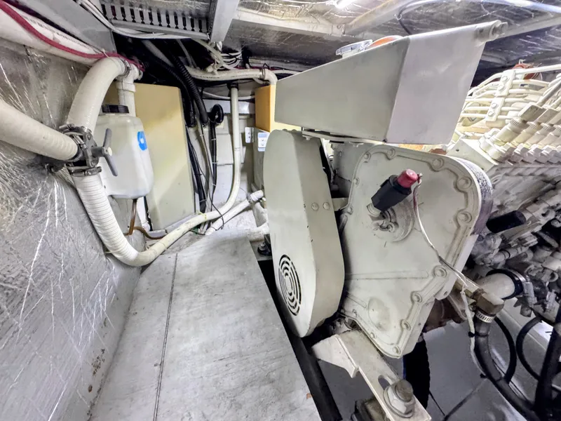 Slide: The Image of Carver Yachts 450 Voyager Pilothouse 1999 - 85