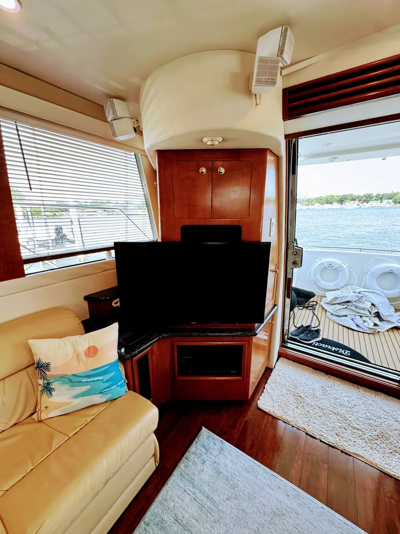 Slide: The Image of Carver Yachts 450 Voyager Pilothouse 1999 - 52