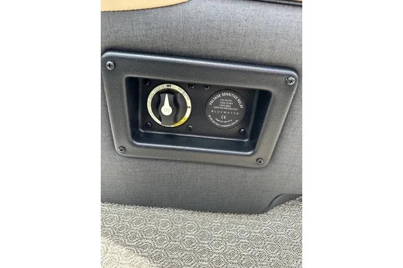 Slide: The Image of Control panel of Evotti 723QL 2026 model with voltage sensitive relay. - 12