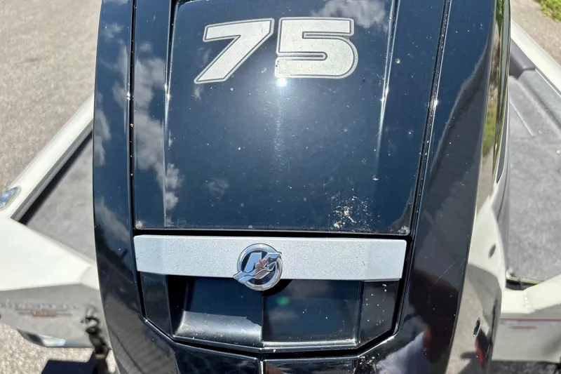 Slide: The Image of 2023 TRACKER MARINE Pro Team 175 TF boat engine with 75 horsepower. - 3