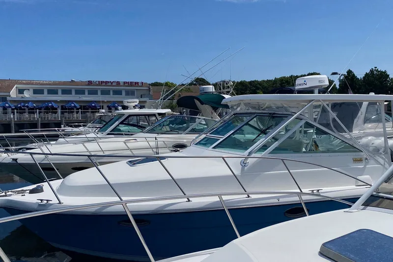 Slide: The Image of 2006 Tiara Yachts 2900 Open Classic docked at Skippy's Pier. - 5
