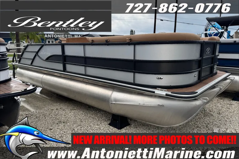 The Image of 2027 Bentley Pontoons Legacy 223 Swingback displayed at Antonietti Marine dealership. - 0