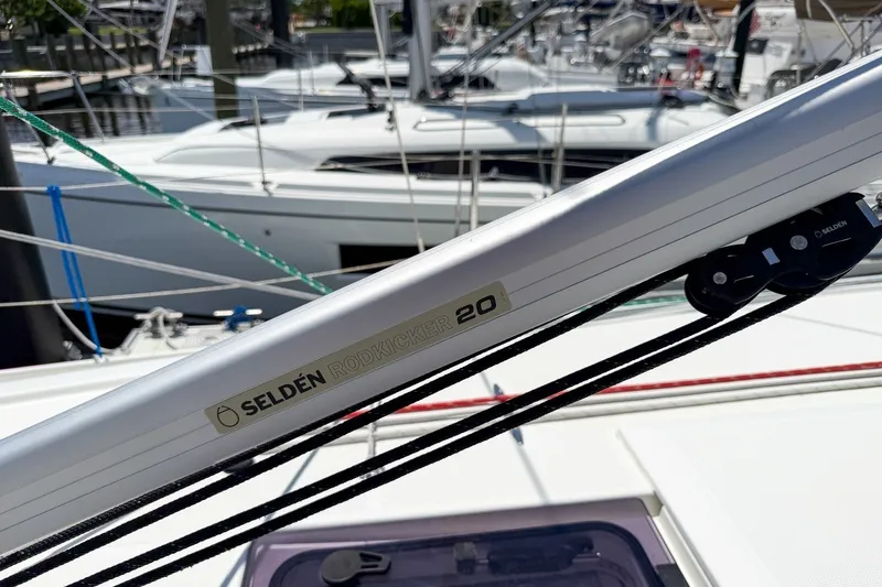 Slide: The Image of Close-up of Selden Rodkicker 20 on 2024 Beneteau Oceanis 34.1 sailboat. - 48